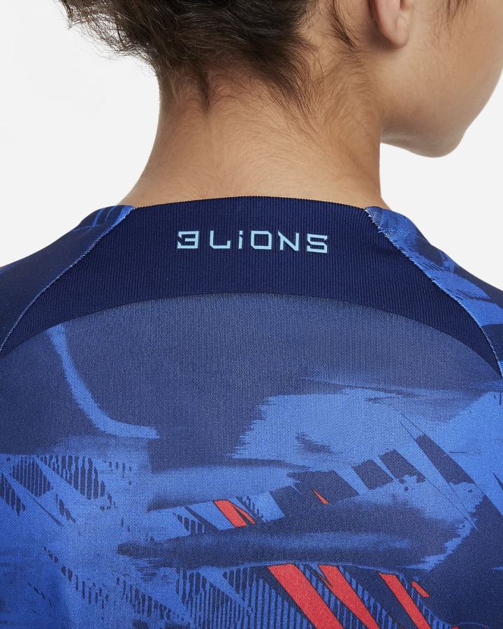 Camiseta Nike England Kids Dri-FIT Pre-Match Soccer Top Niña Azules Azul Real Rojas Azules | SBZTC-8472