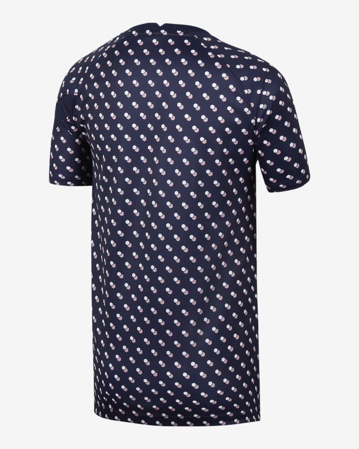 Camiseta Nike FFF Kids Dri-FIT Pre-Match Soccer Top Niña Azules Blancas | XIWAH-9043