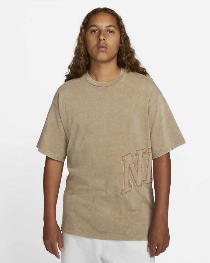 Camiseta Nike Fadeaway Hombre Azul Marino Naranjas | PRUQL-1637