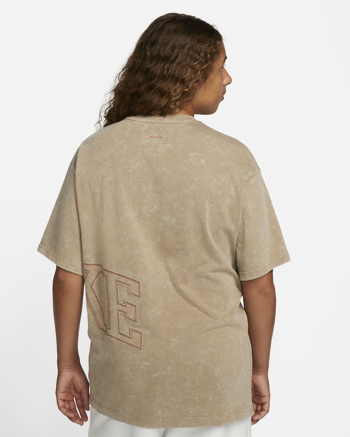 Camiseta Nike Fadeaway Hombre Kaki Rojas | ASTBZ-4736