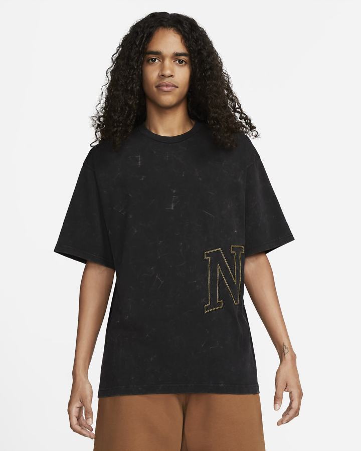 Camiseta Nike Fadeaway Hombre Negras Doradas | JPFWR-4586