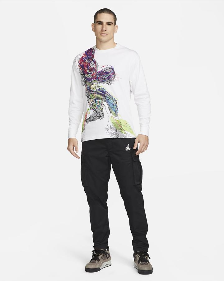 Camiseta Nike Jordan 23 Engineered '85 Long-Sleeve Hombre Blancas | IDZFQ-8163