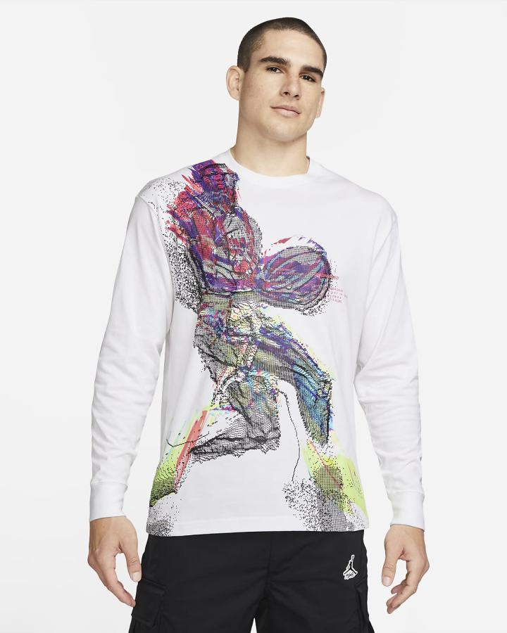Camiseta Nike Jordan 23 Engineered '85 Long-Sleeve Hombre Blancas | IDZFQ-8163