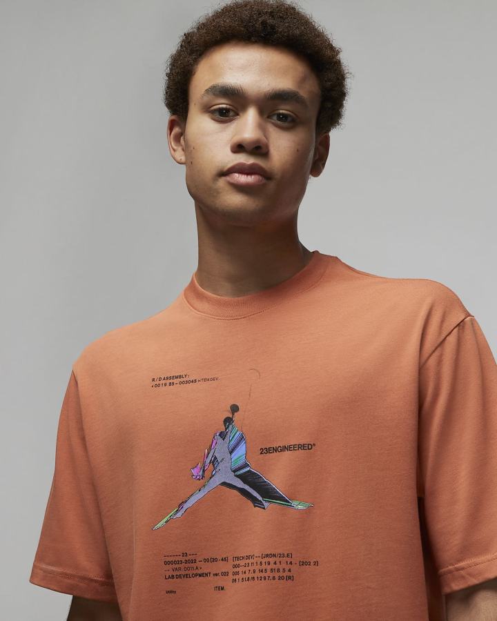 Camiseta Nike Jordan 23 Engineered Estampadas Hombre Rojas | ZTLNS-4135