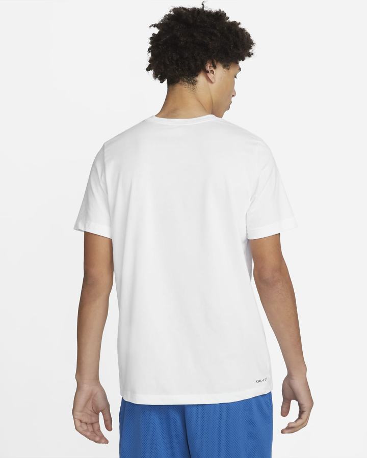 Camiseta Nike Jordan Air Dri-FIT Hombre Blancas Negras | OFGSZ-7985