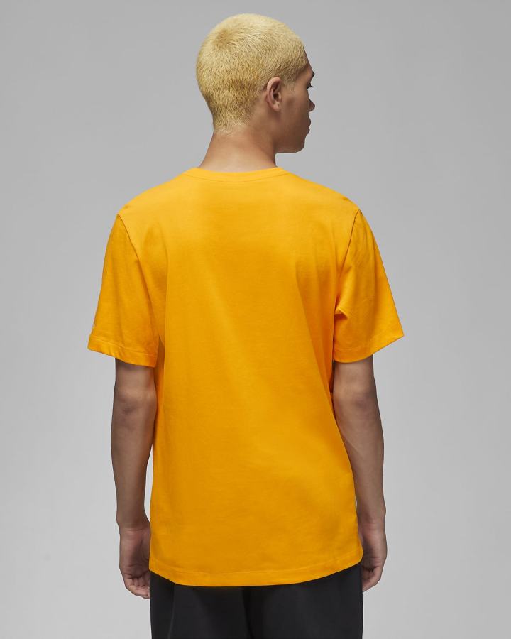 Camiseta Nike Jordan Air Hombre Amarillo | BFWYV-9078