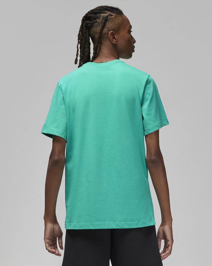 Camiseta Nike Jordan Air Hombre Turquesa | CTUFB-3725