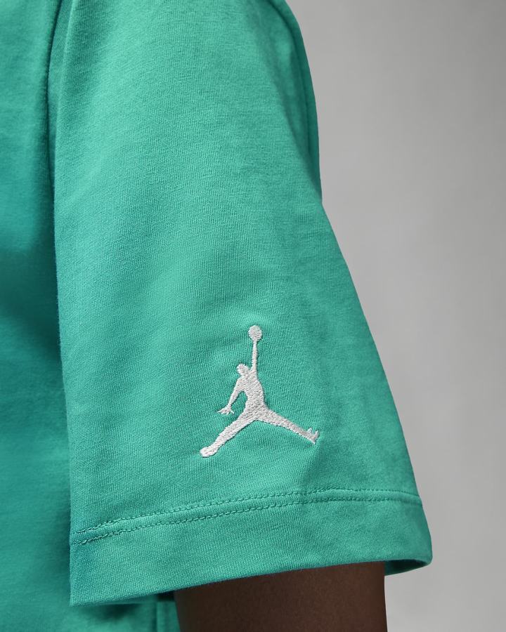 Camiseta Nike Jordan Air Hombre Turquesa | CTUFB-3725