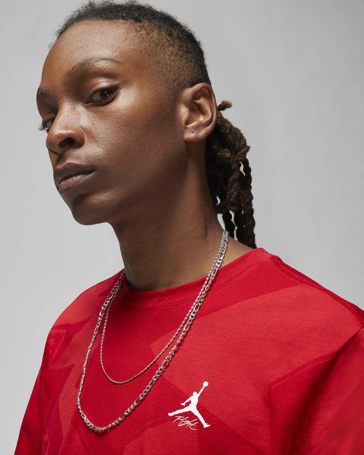 Camiseta Nike Jordan Essentials Printed Hombre Rojas | HOAEX-1643