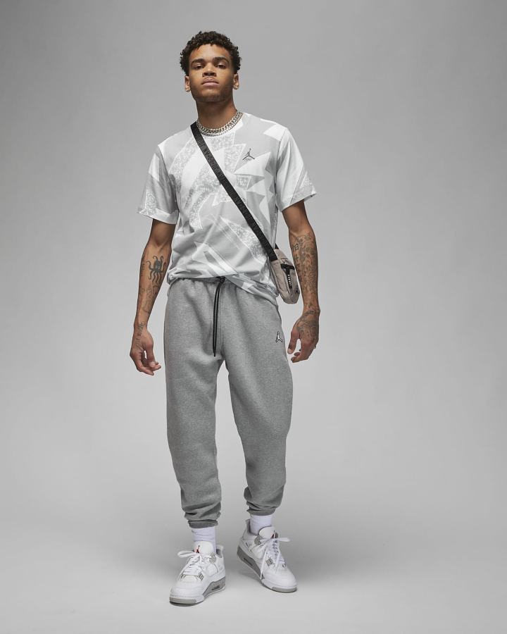 Camiseta Nike Jordan Essentials Printed Hombre Blancas | MAPVG-6507