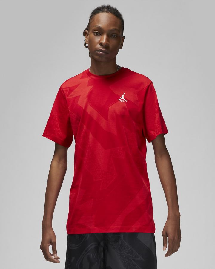 Camiseta Nike Jordan Essentials Printed Hombre Blancas | MAPVG-6507
