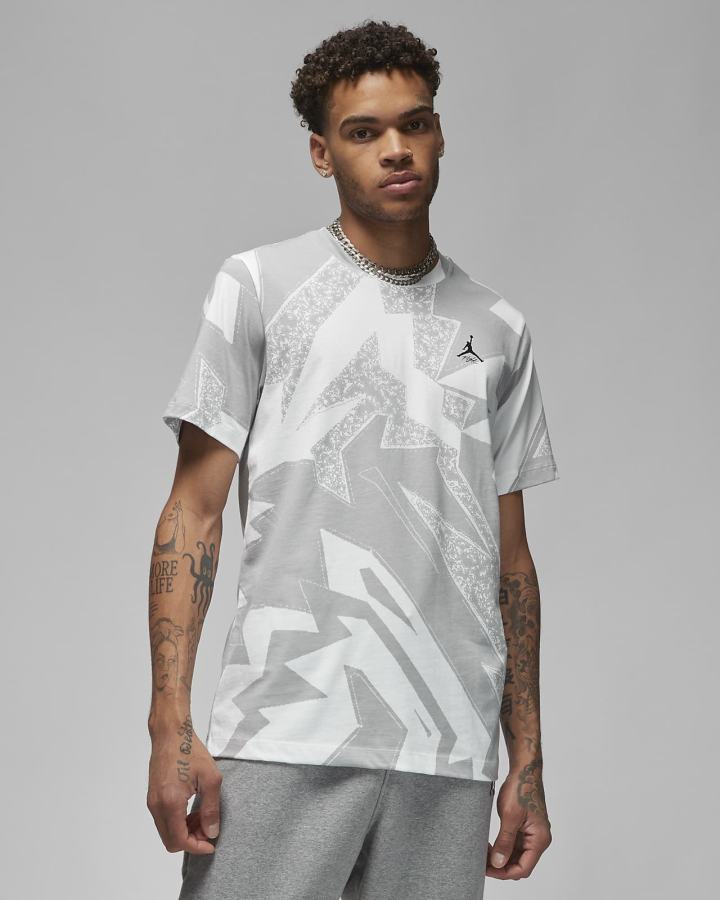 Camiseta Nike Jordan Essentials Printed Hombre Blancas | MAPVG-6507