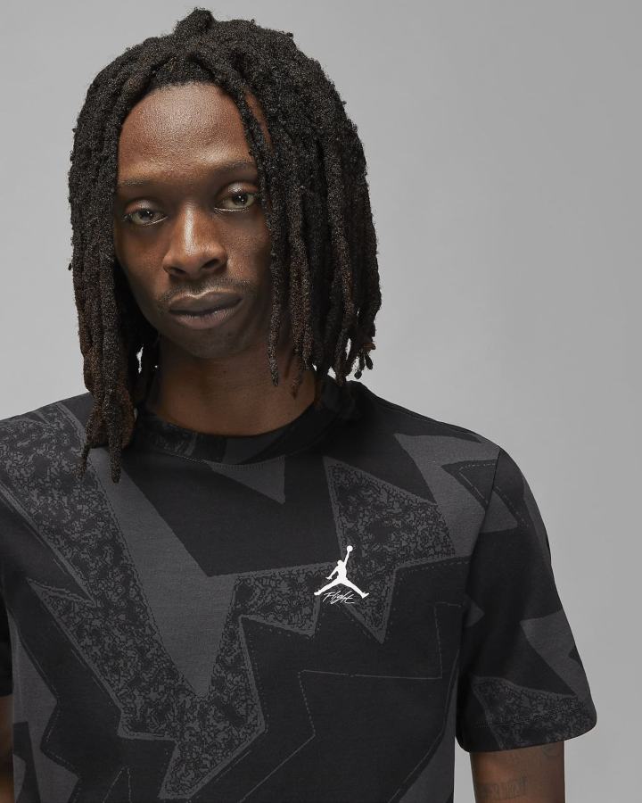 Camiseta Nike Jordan Essentials Printed Hombre Negras Gris | YEHCW-8076