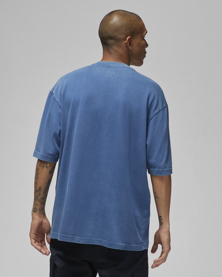 Camiseta Nike Jordan Flight Essentials Oversized Hombre Azules | FVGPR-3708