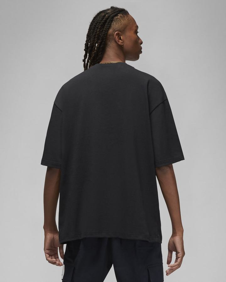 Camiseta Nike Jordan Flight Essentials Oversized Hombre Negras | MHJQW-4157