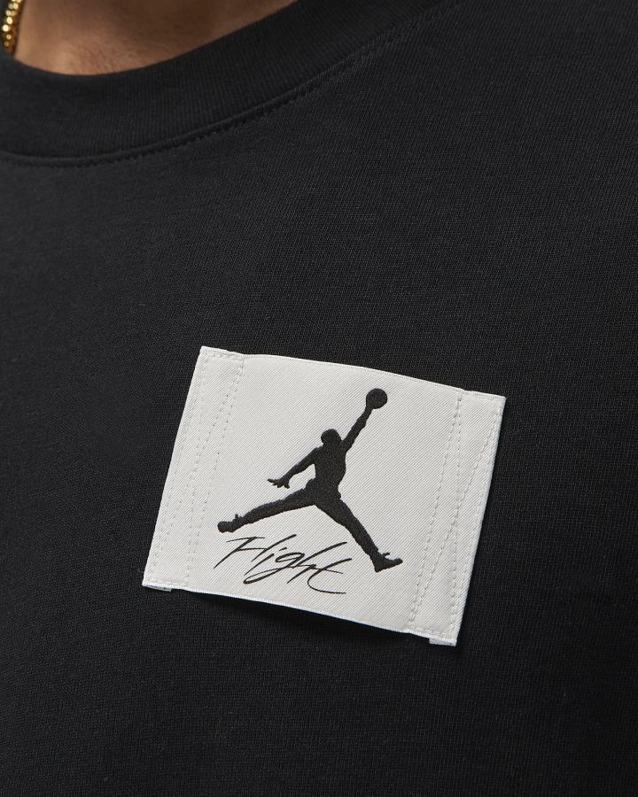 Camiseta Nike Jordan Flight Essentials Oversized Hombre Negras | MHJQW-4157