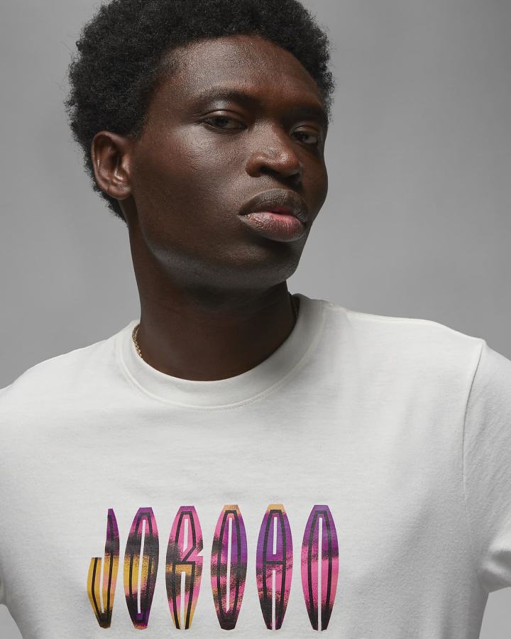 Camiseta Nike Jordan Flight MVP Hombre Negras | SZGTO-8173