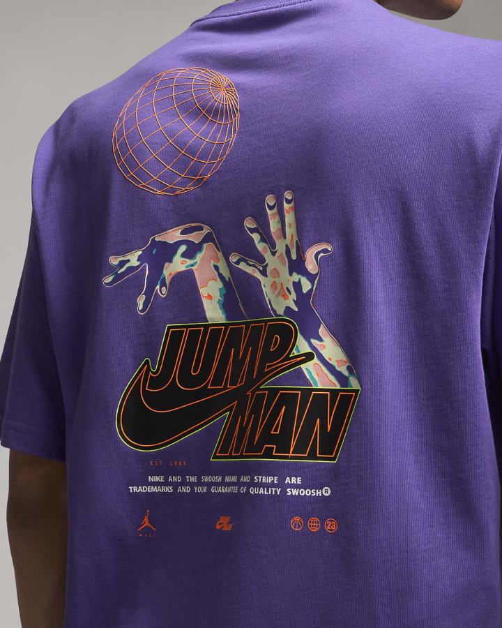 Camiseta Nike Jordan Jumpman '85 Hombre Negras | KIXQV-8097