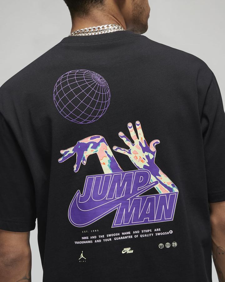 Camiseta Nike Jordan Jumpman '85 Hombre Negras | UMLGT-0638