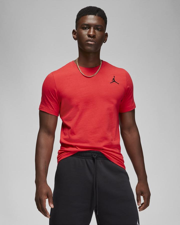 Camiseta Nike Jordan Jumpman Short-Sleeve Hombre Negras | RJLGO-1587