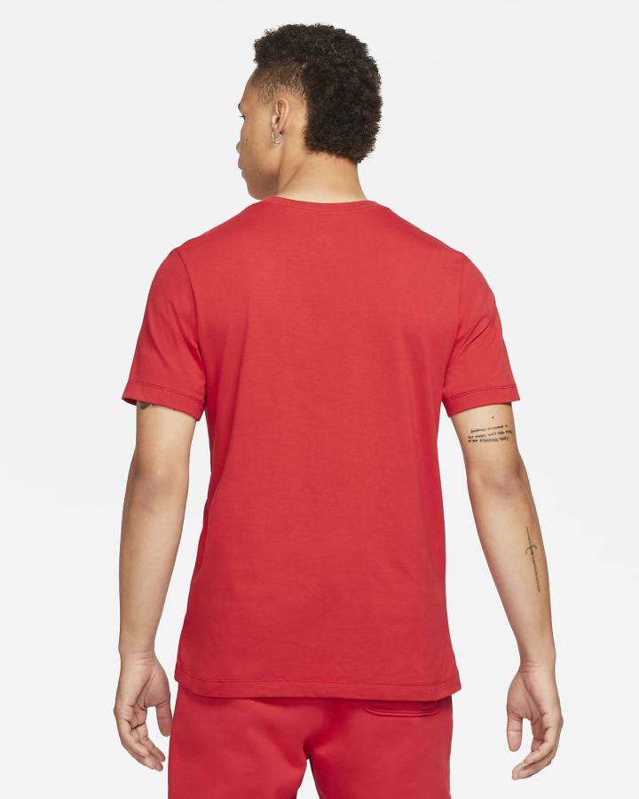 Camiseta Nike Jordan Jumpman Short-Sleeve Hombre Rojas Negras | XFAWJ-9847