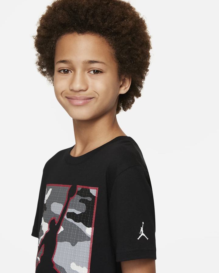 Camiseta Nike Jordan Kids Jumpman Standard Issue Niño Negras | KMUJO-6251