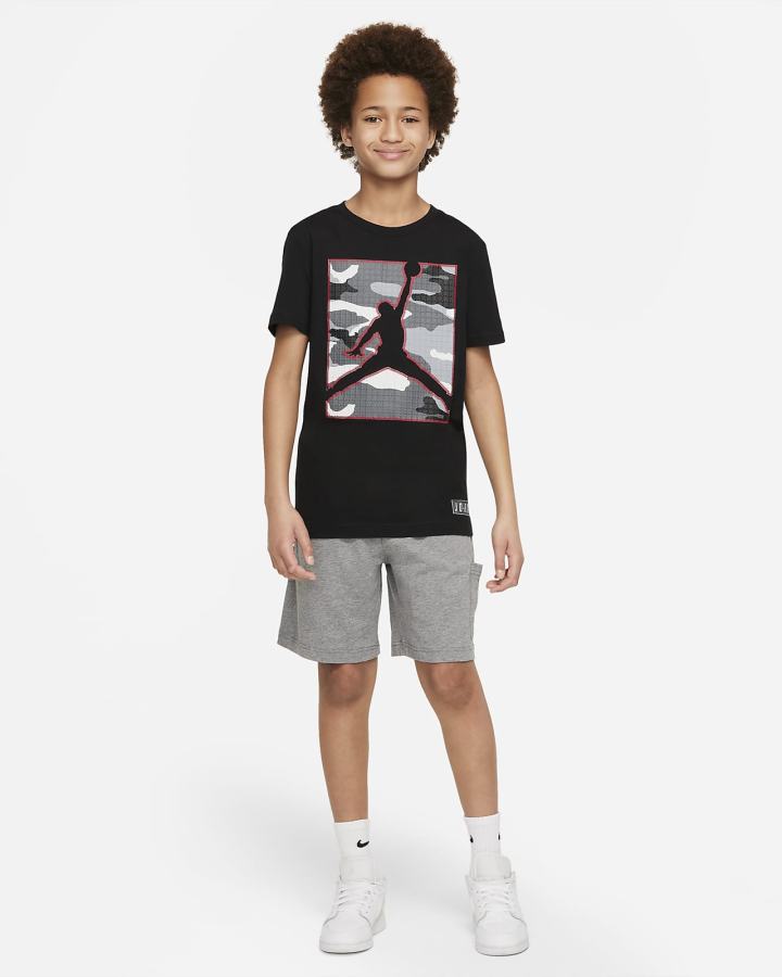 Camiseta Nike Jordan Kids Jumpman Standard Issue Niño Negras | KMUJO-6251
