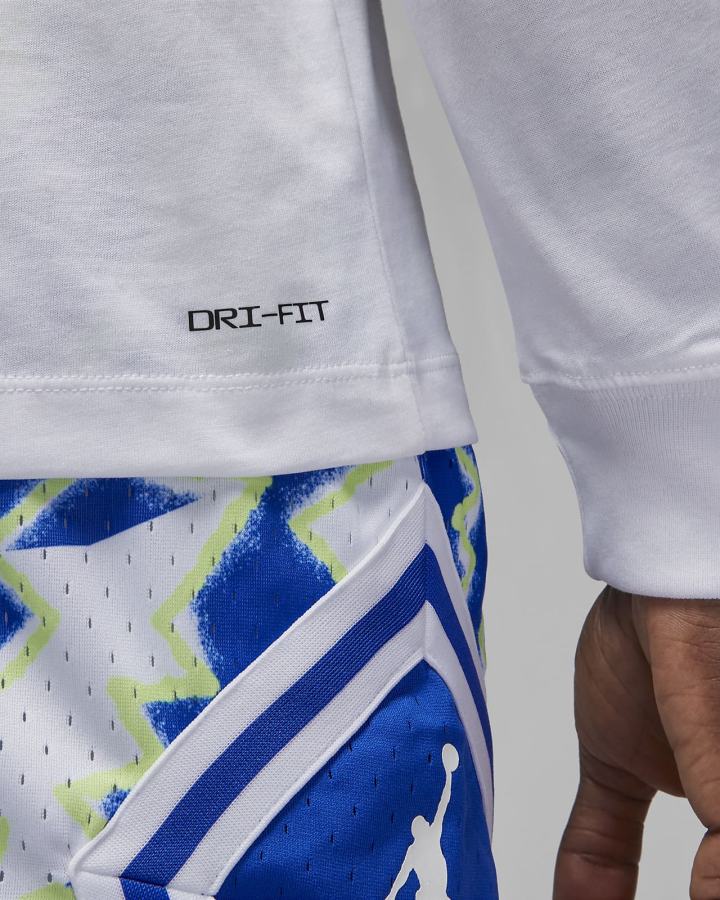 Camiseta Nike Jordan Sport Breakfast Club Long-Sleeve Hombre Blancas | XJODP-5960