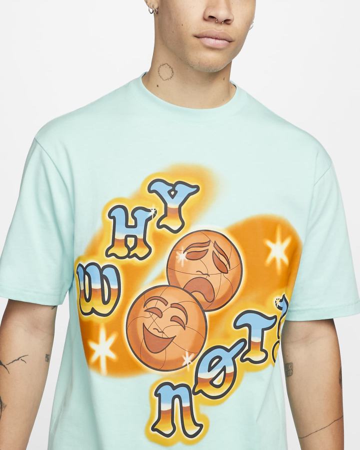 Camiseta Nike Jordan 'Why Not' Hombre Azules | OVJDS-6320