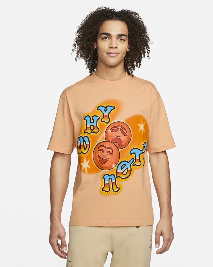 Camiseta Nike Jordan 'Why Not' Hombre Naranjas Amarillo | GKOVQ-9450