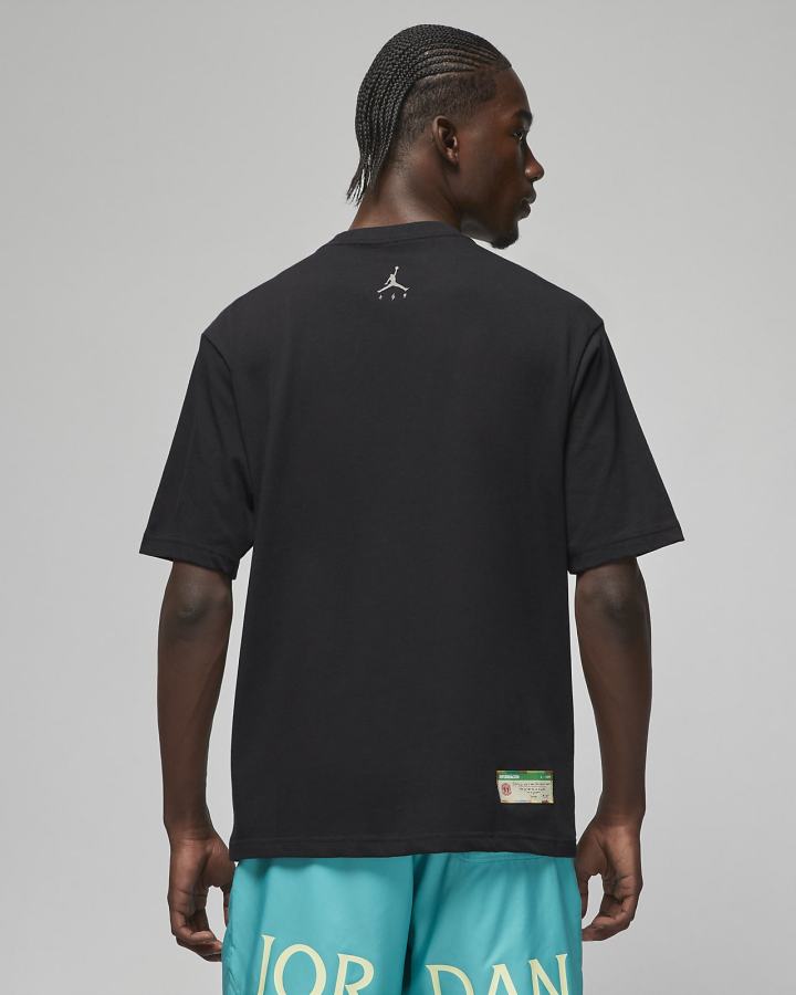 Camiseta Nike Jordan x J Balvin Hombre Negras | HQIKL-7689