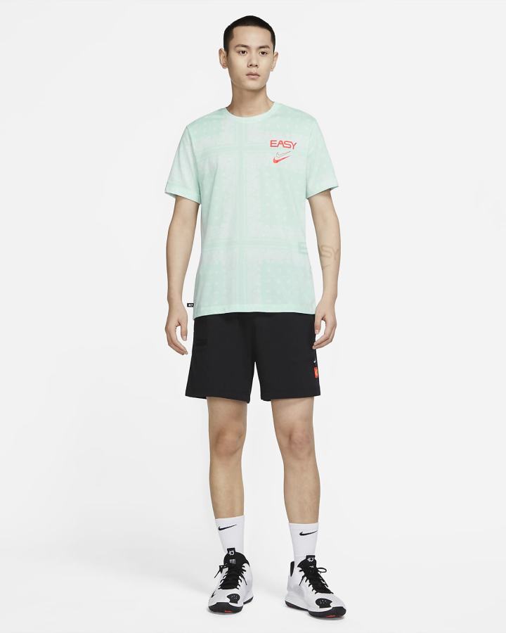 Camiseta Nike KD Dri-FIT Basketball Hombre Blancas Verde Menta | MIULP-3419