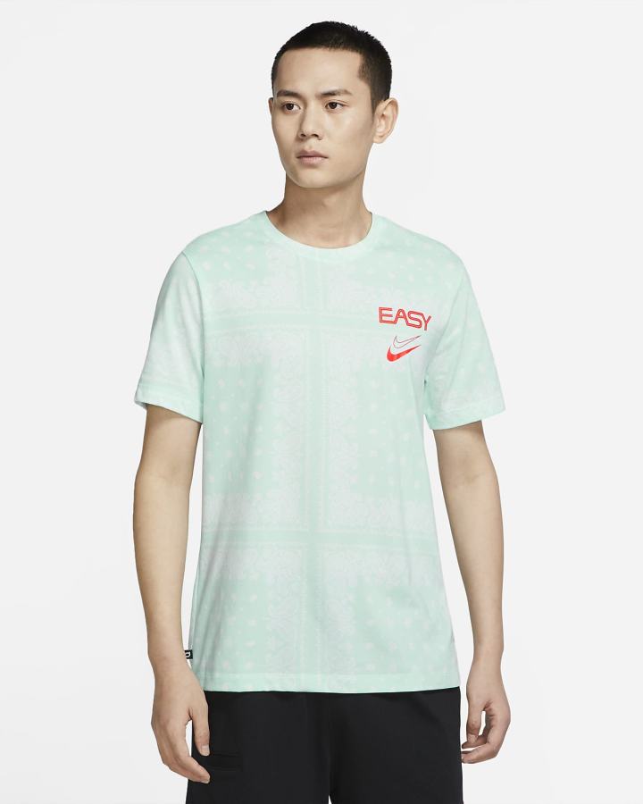 Camiseta Nike KD Dri-FIT Basketball Hombre Blancas Verde Menta | MIULP-3419