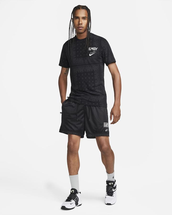 Camiseta Nike KD Dri-FIT Basketball Hombre Negras Gris Oscuro | QBCXL-8302