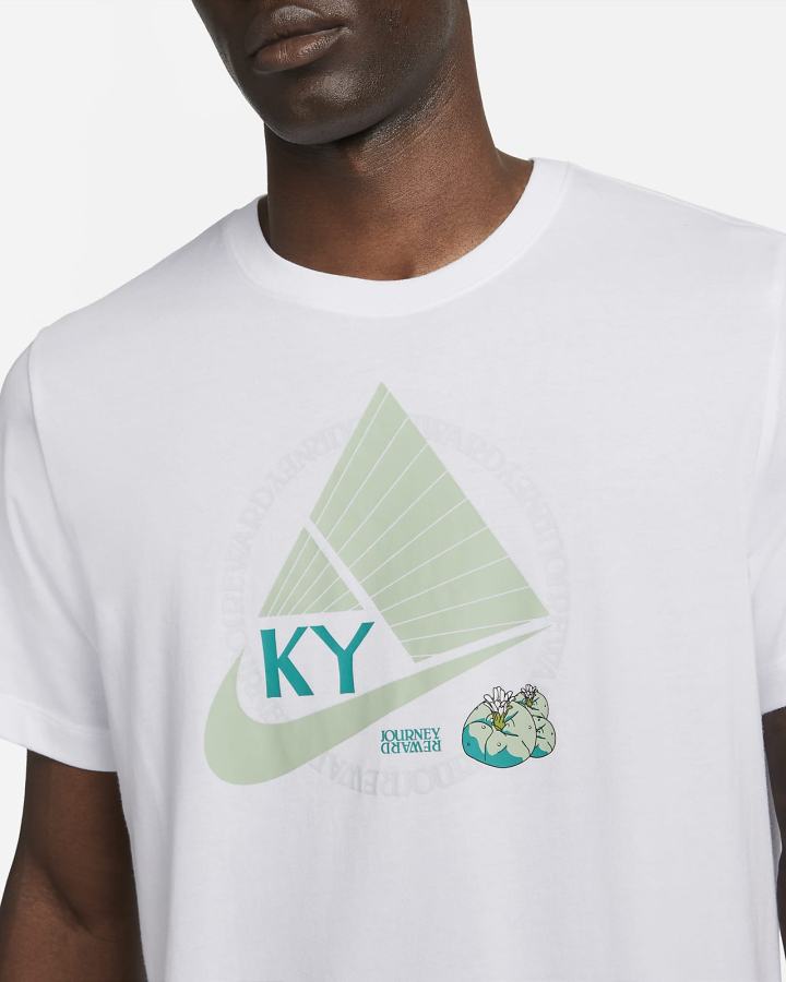 Camiseta Nike Kyrie Dri-FIT Basketball Hombre Blancas | UXKAT-5218