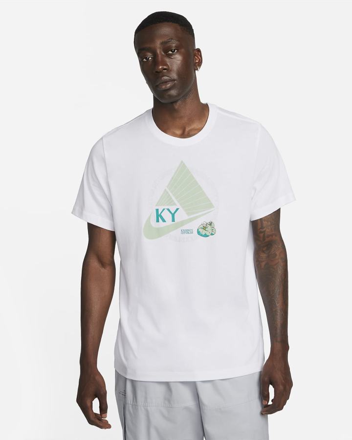 Camiseta Nike Kyrie Dri-FIT Basketball Hombre Blancas | UXKAT-5218