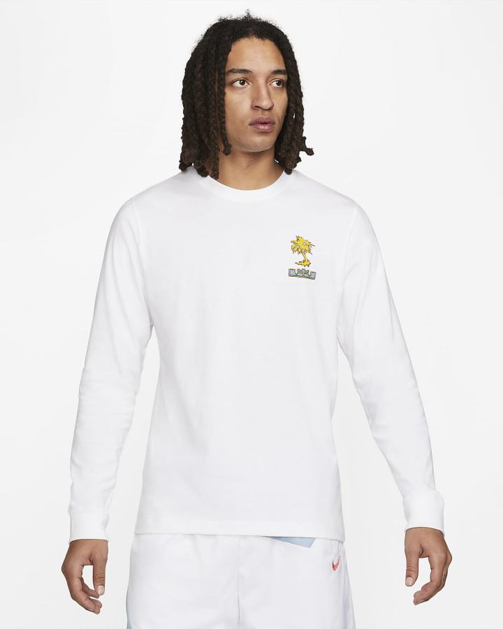 Camiseta Nike LeBron SFG Long-Sleeve Hombre Blancas | NJQWM-2064