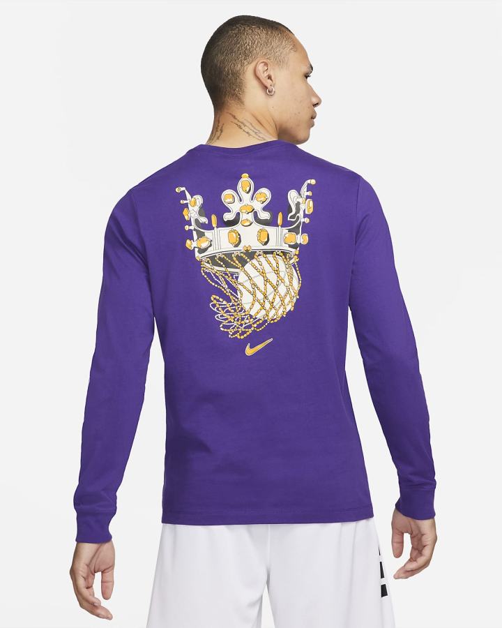 Camiseta Nike LeBron SFG Long-Sleeve Hombre Moradas | UBZOS-9741