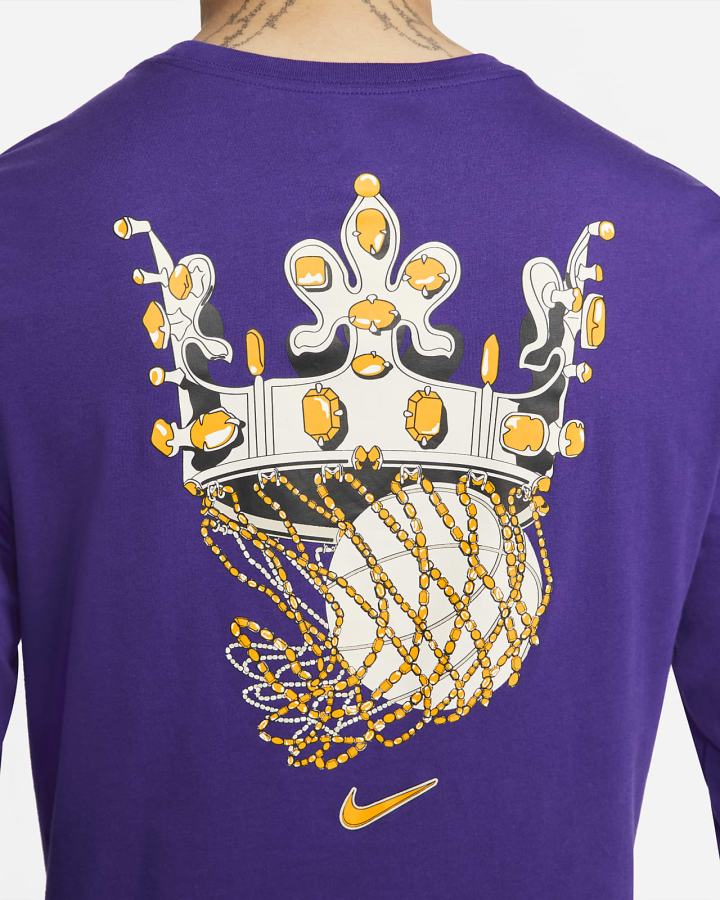 Camiseta Nike LeBron SFG Long-Sleeve Hombre Moradas | UBZOS-9741