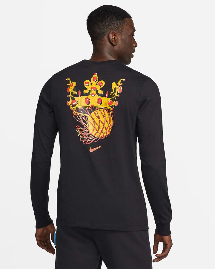 Camiseta Nike LeBron SFG Long-Sleeve Hombre Negras | YQKZN-3542