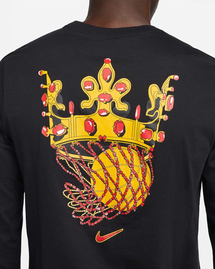 Camiseta Nike LeBron SFG Long-Sleeve Hombre Negras | YQKZN-3542