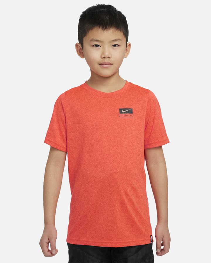 Camiseta Nike Liverpool FC Kids Dri-FIT Soccer Niño Rojas Claro | FSHQN-6175