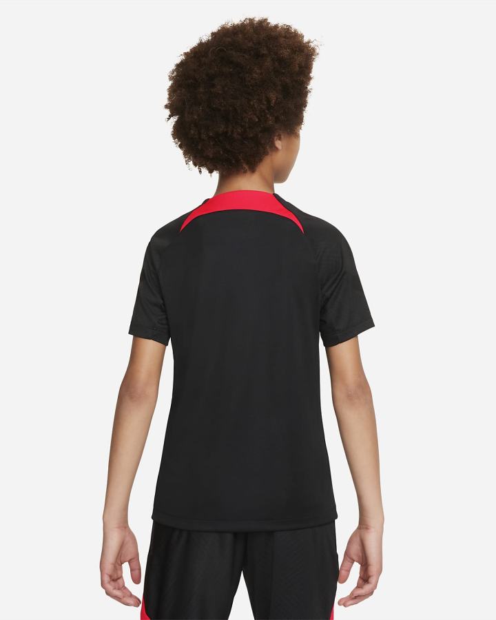 Camiseta Nike Liverpool FC Strike Kids Dri-FIT Short-Sleeve Soccer Top Niño Negras Rojas | BQGKH-9581