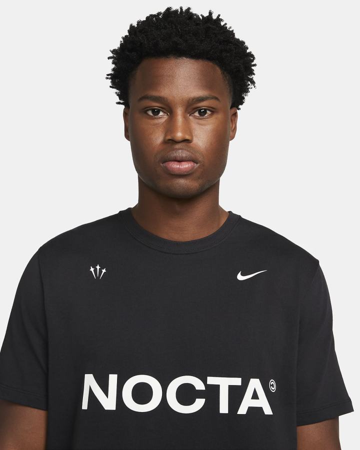 Camiseta Nike NOCTA Short-Sleeve Basketball Top Hombre Negras | RNWPO-0951