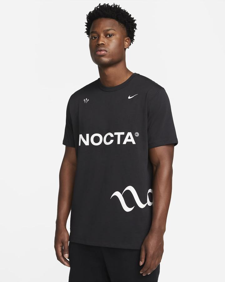 Camiseta Nike NOCTA Short-Sleeve Basketball Top Hombre Negras | RNWPO-0951