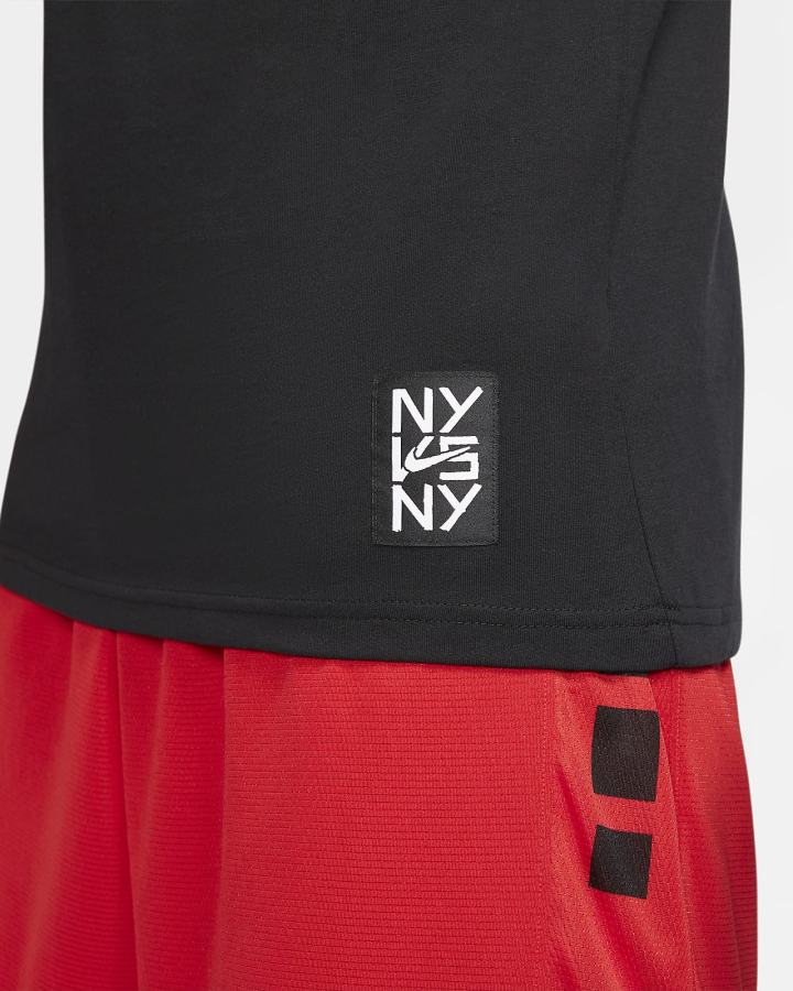 Camiseta Nike NY vs. NY Lincoln Park Basketball Hombre Negras | NXFMU-4270