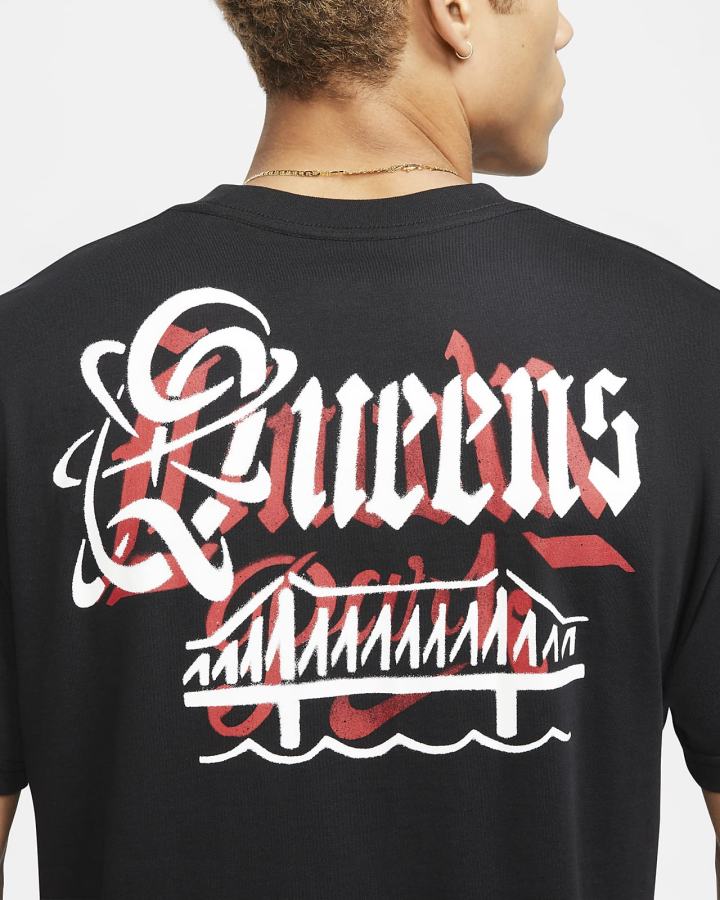 Camiseta Nike NY vs. NY Lincoln Park Basketball Hombre Negras | NXFMU-4270