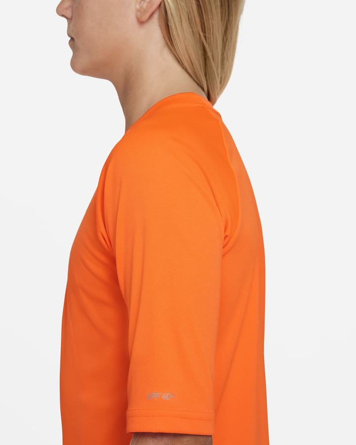 Camiseta Nike Octologo Kids Short-Sleeve Hydroguard Niño Naranjas | NTOYB-4893