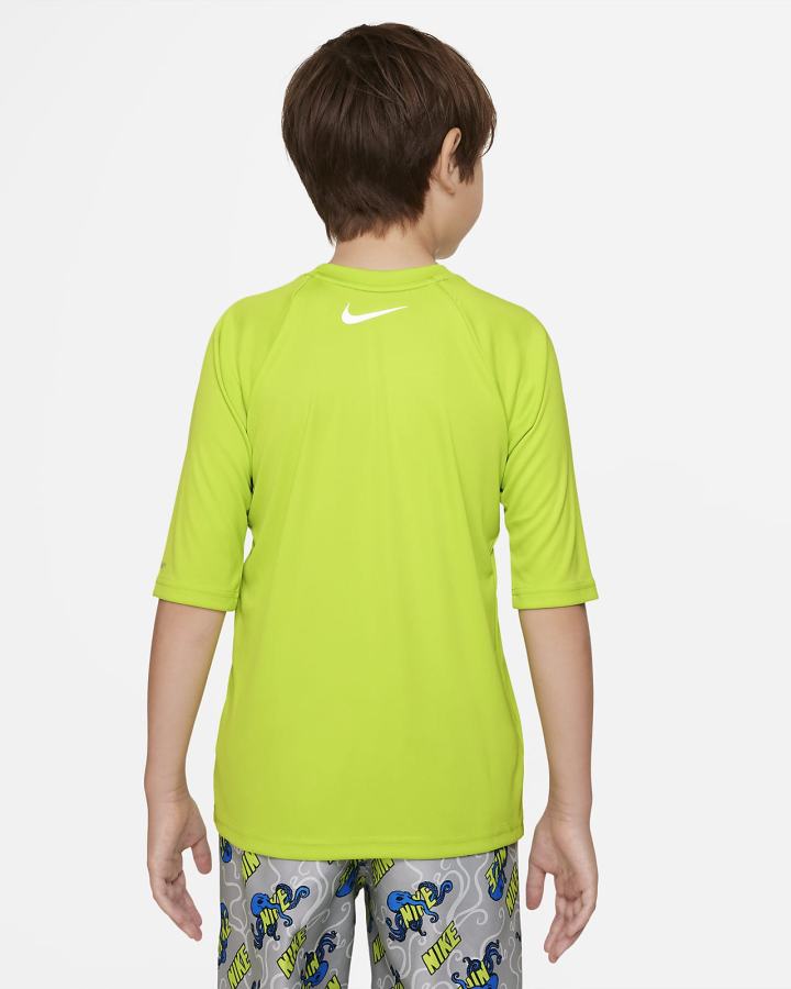 Camiseta Nike Octologo Kids Short-Sleeve Hydroguard Niño Verde | WZEHV-1825