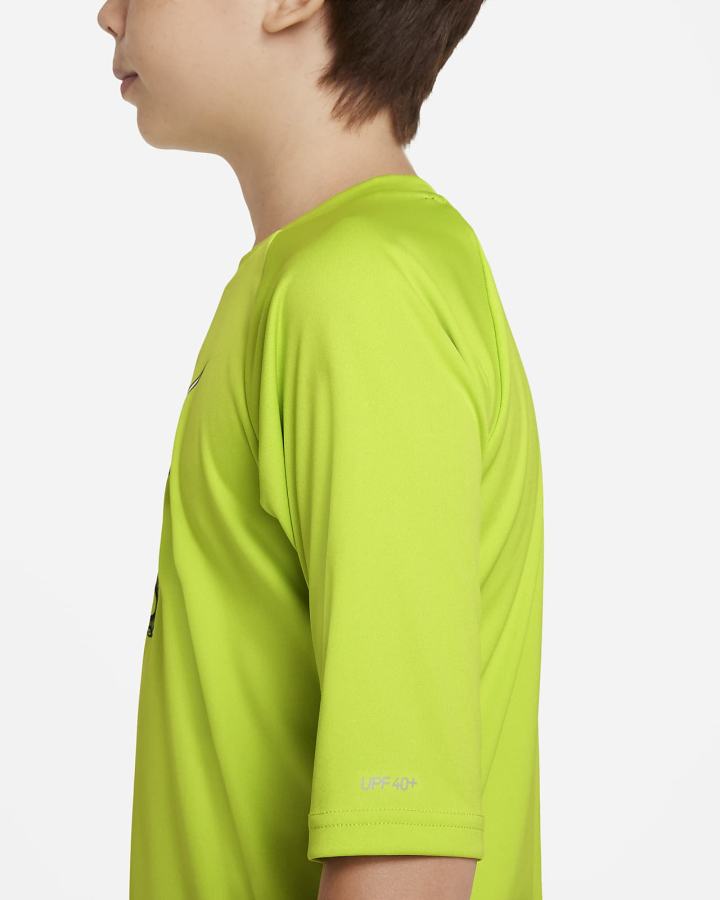 Camiseta Nike Octologo Kids Short-Sleeve Hydroguard Niño Verde | WZEHV-1825